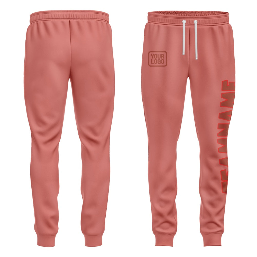 Custom Copper Rose Coral Red Pants