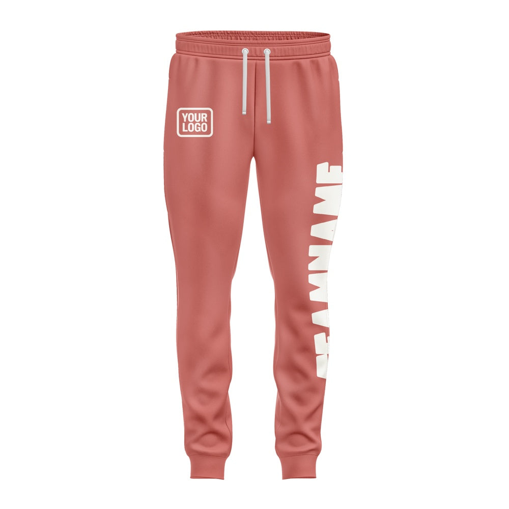 Custom Copper Rose White Pants