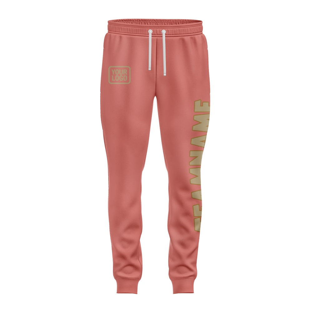 Custom Copper Rose Light Khaki Pants