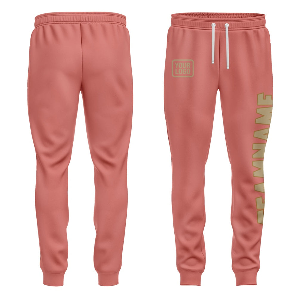 Custom Copper Rose Light Khaki Pants
