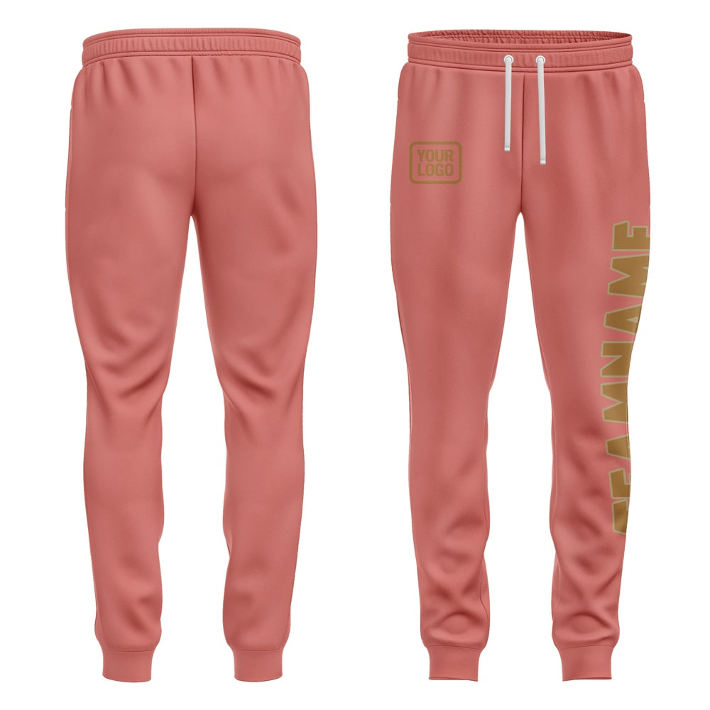 Custom Copper Rose Khaki Pants
