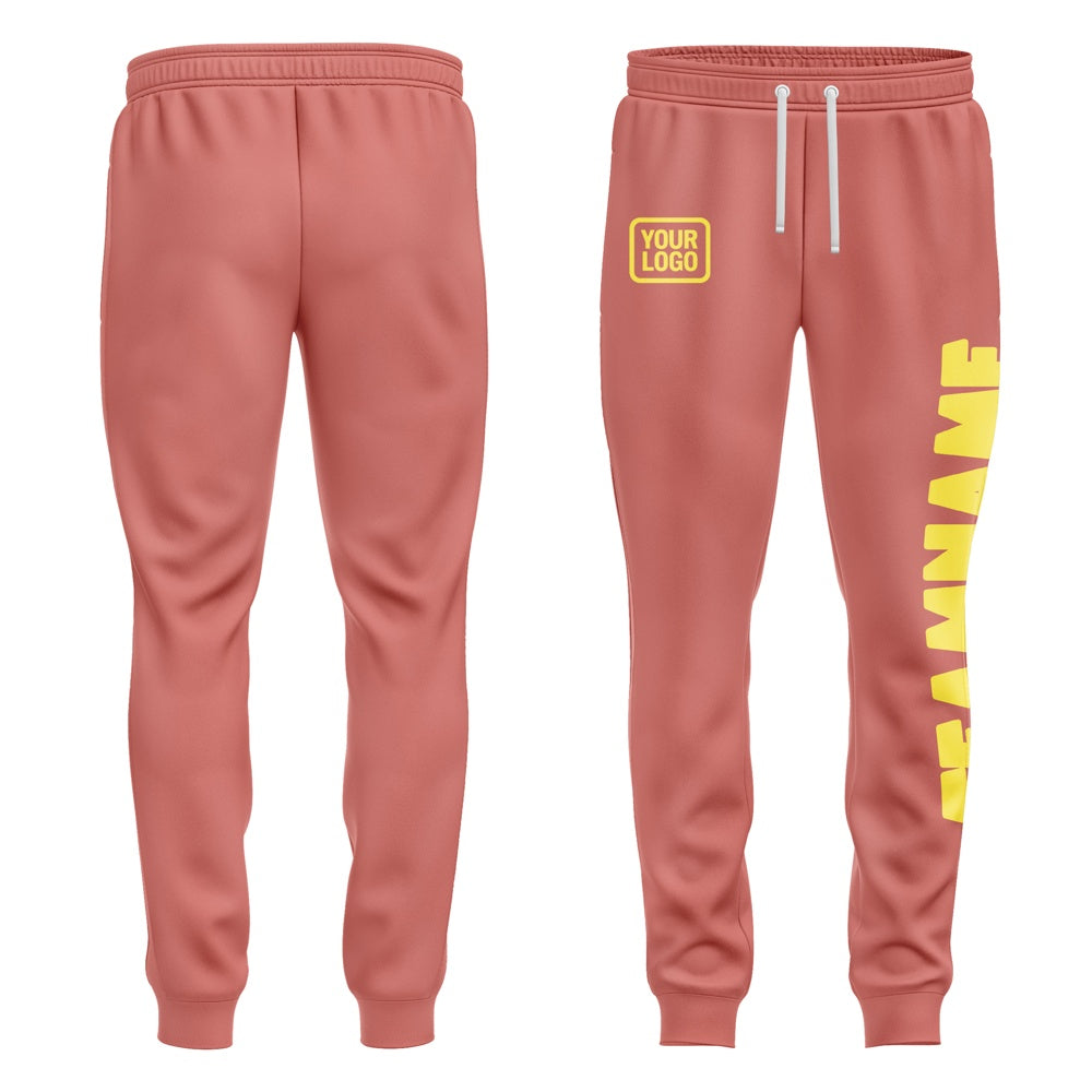 Custom Copper Rose Light Yellow Pants
