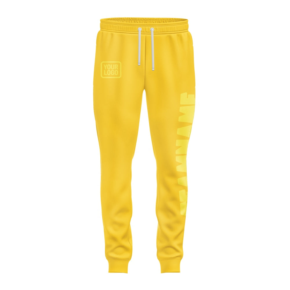 Custom Gold Light Yellow Pants