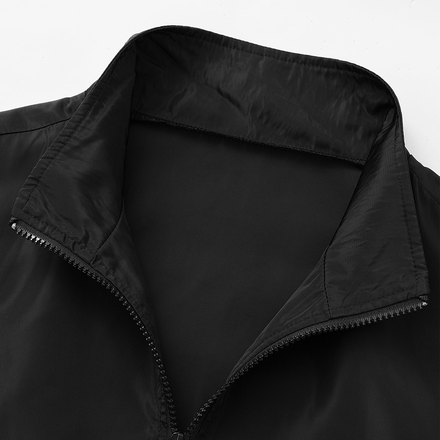 Custom Black Bomber Jacket  — Add Monogram Initial / Name / Number