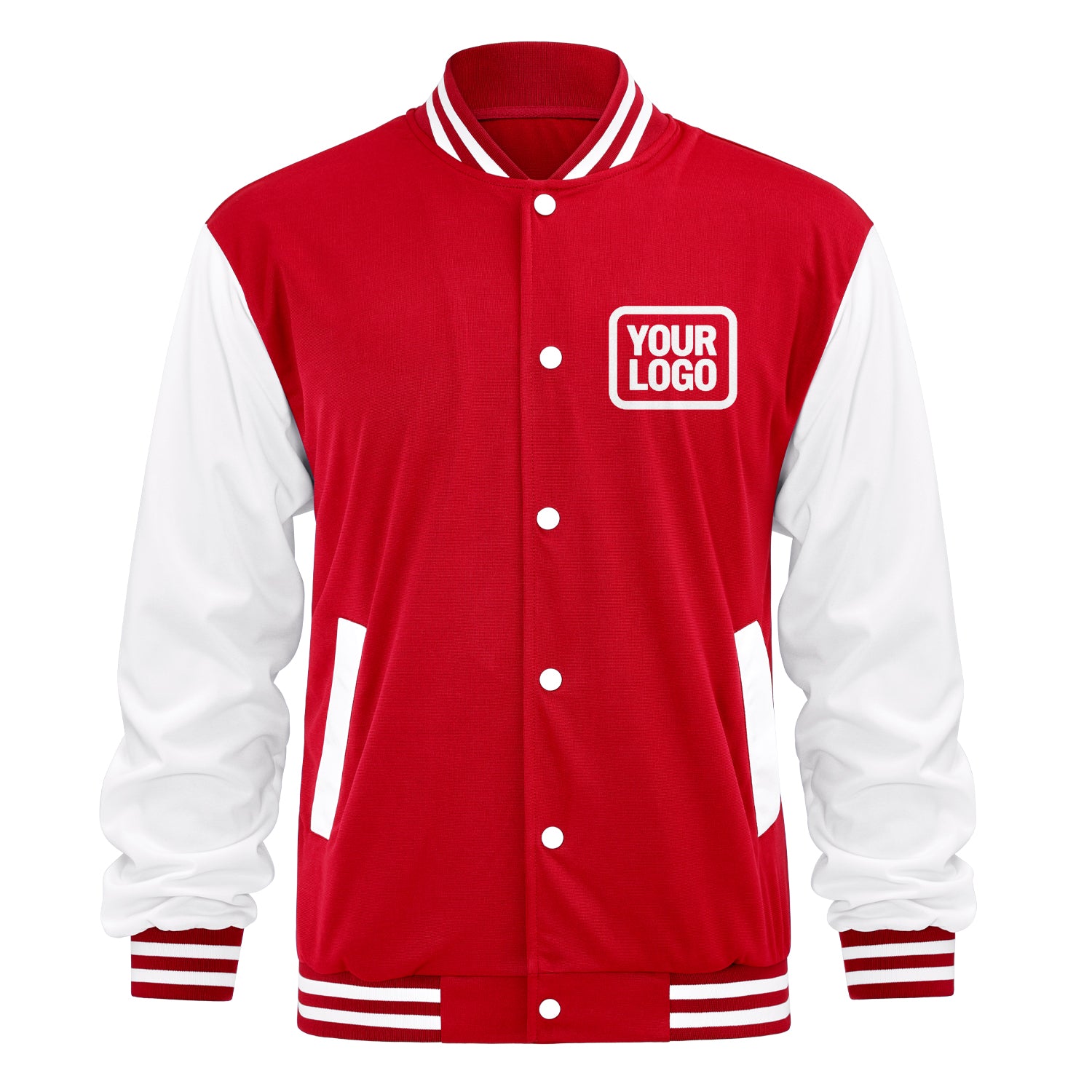 Custom Varsity Letterman Jacket — Add Name/Logo