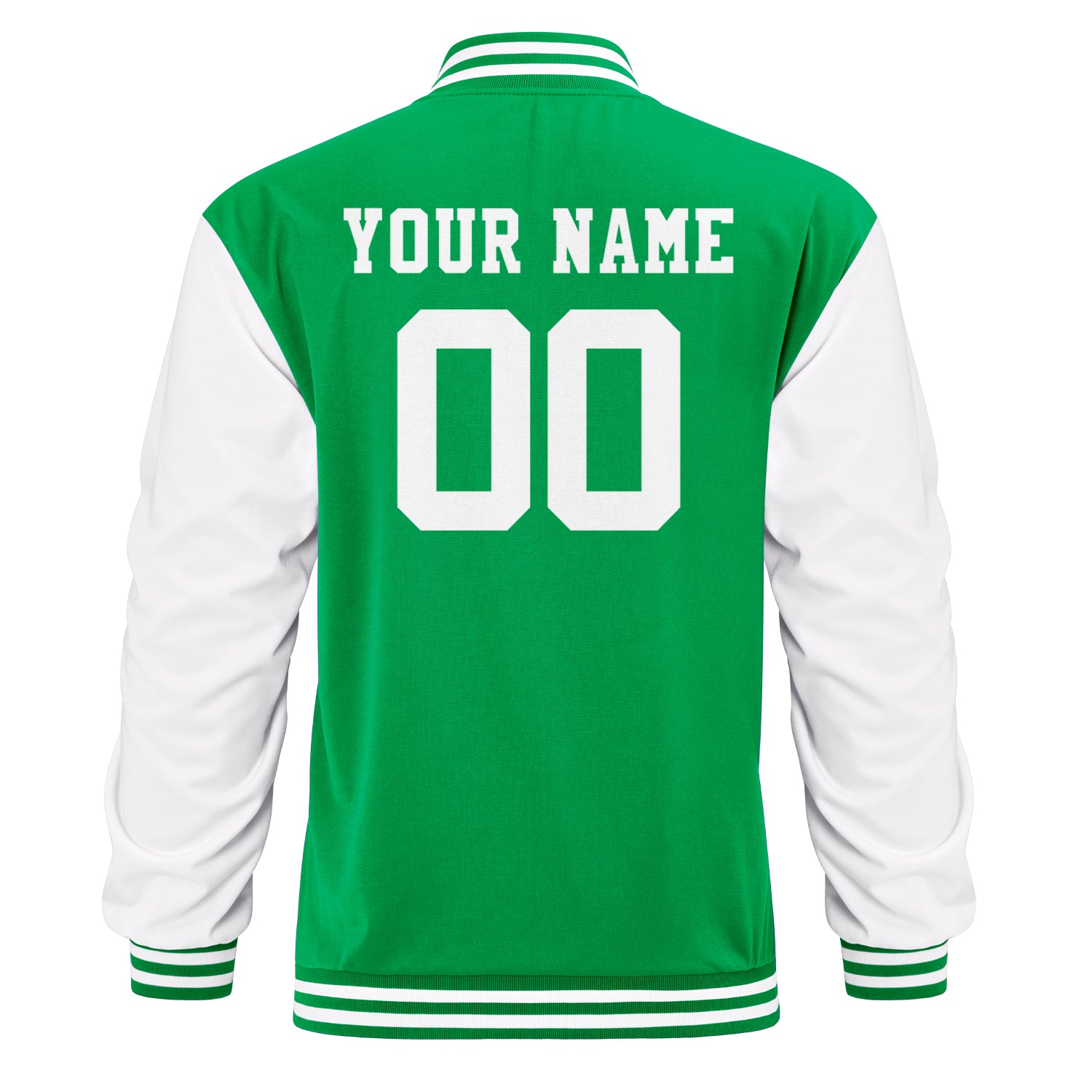 Custom Varsity Letterman Jacket — Add Monogram Initial / Name / Number