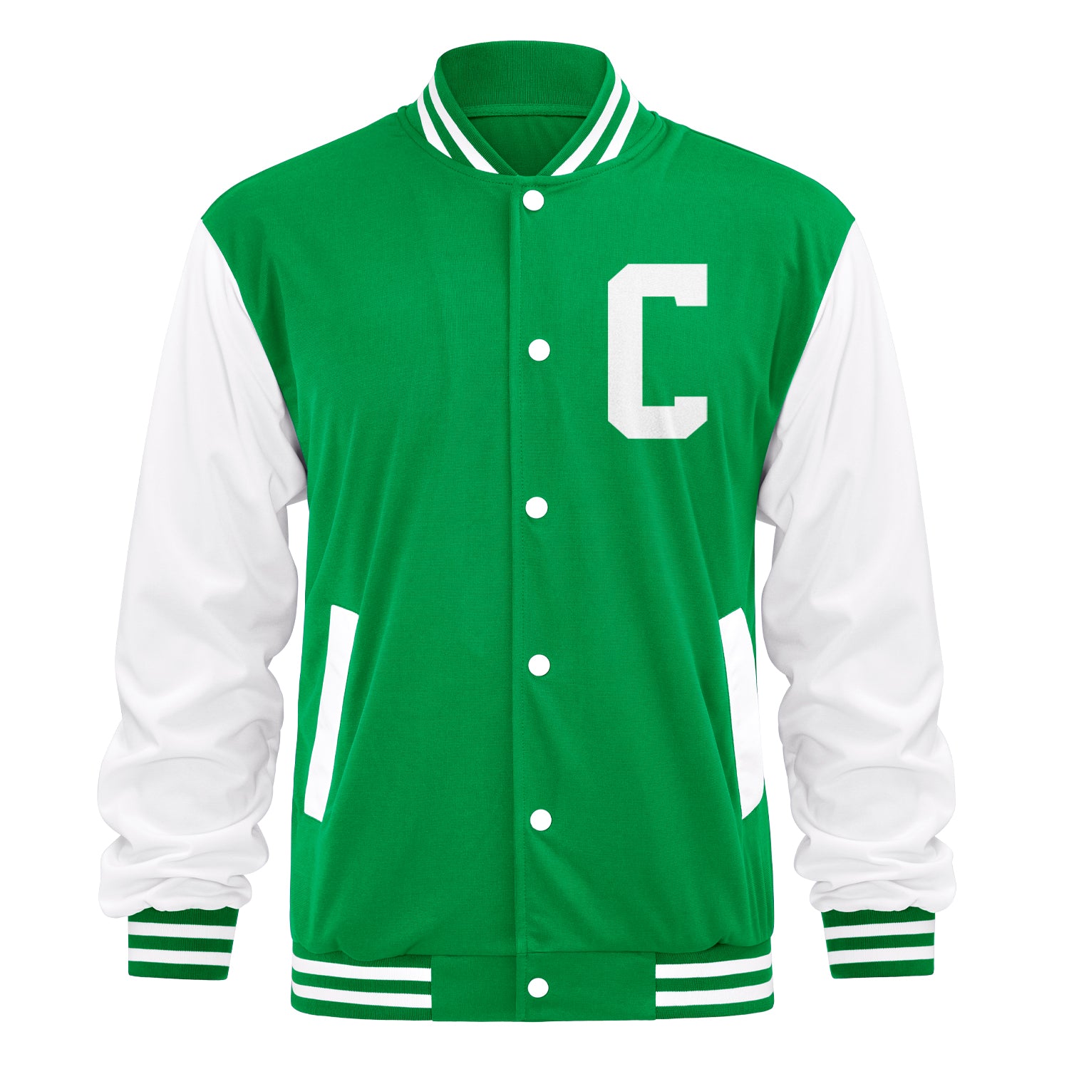 Custom Varsity Letterman Jacket — Add Monogram Initial / Name / Number