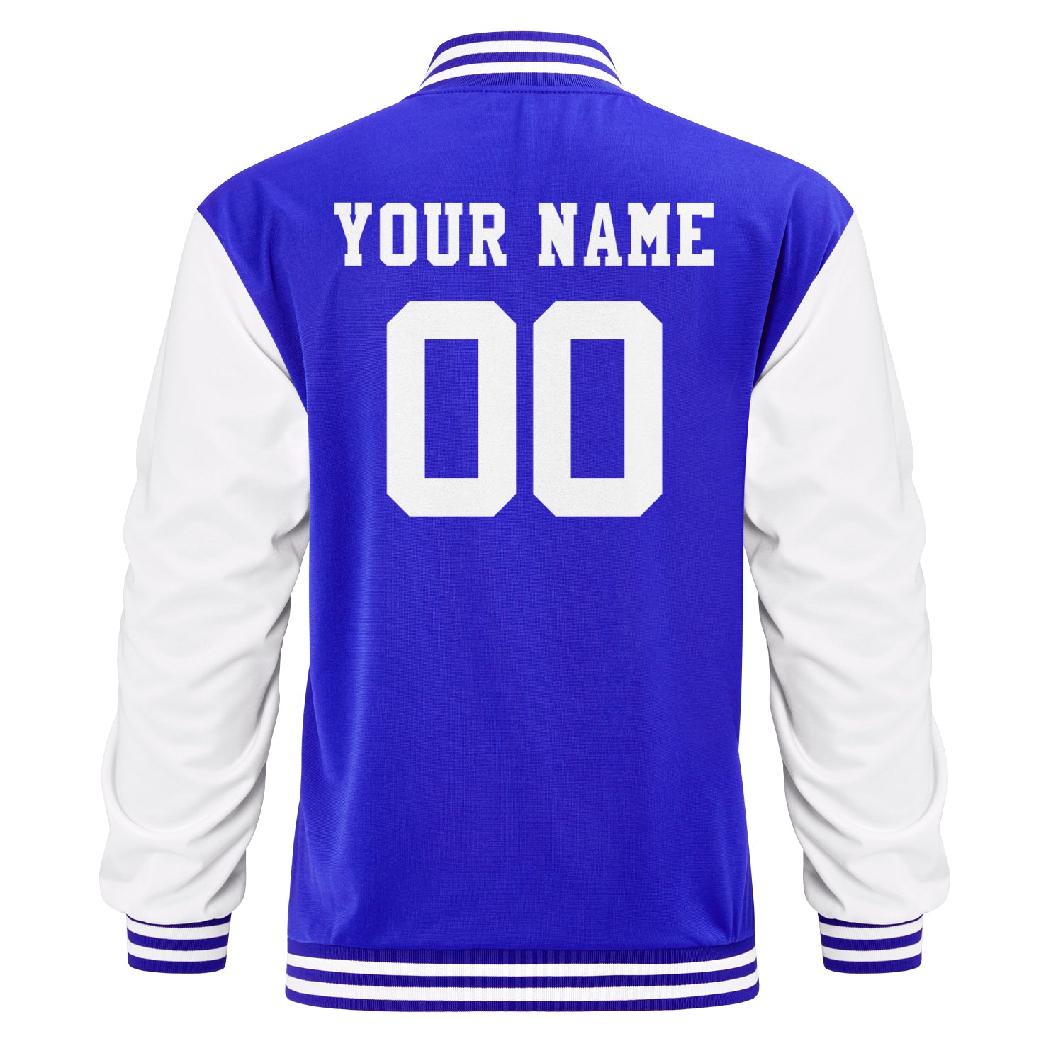 Custom Varsity Letterman Jacket — Add Monogram Initial / Name / Number