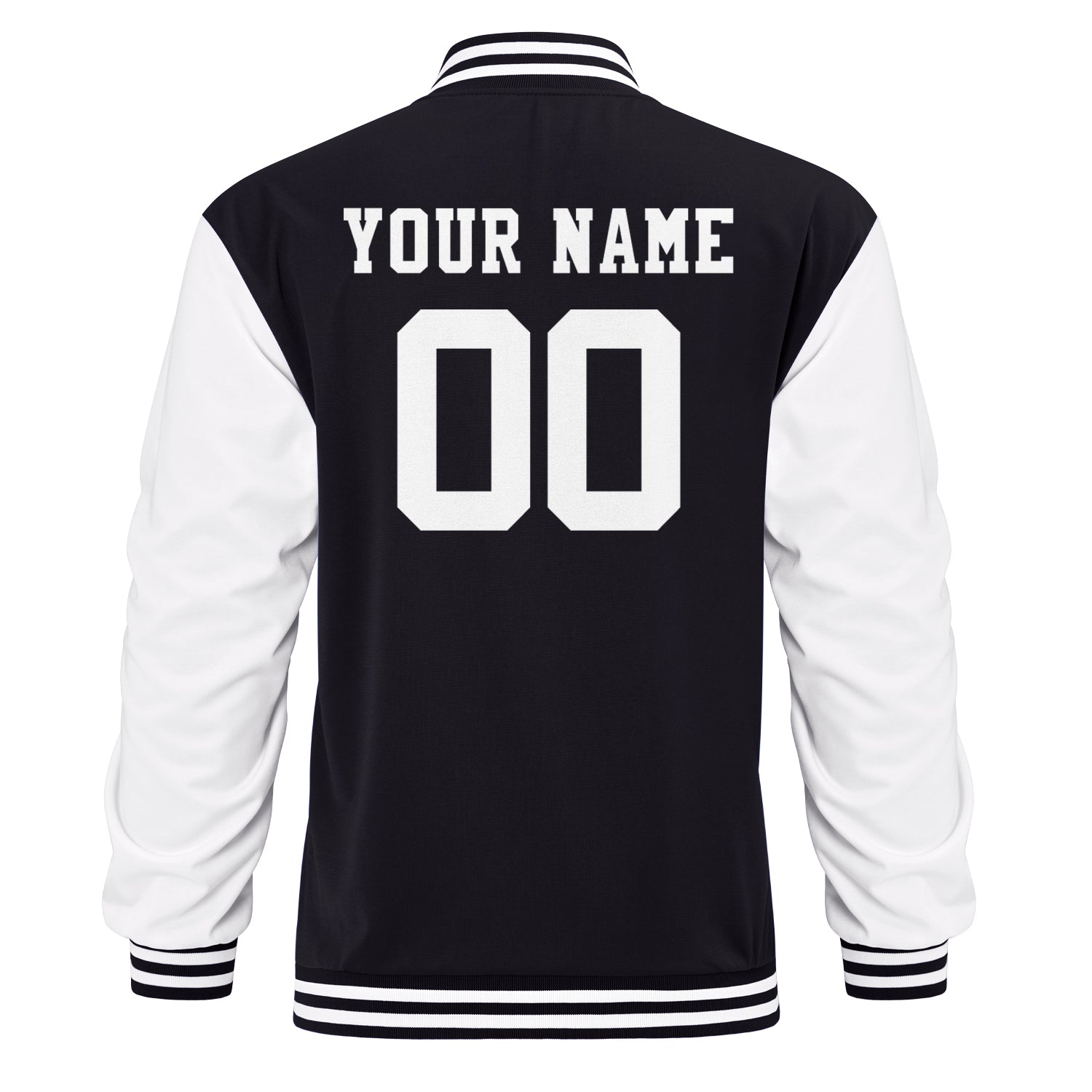 Custom Varsity Letterman Jacket — Add Monogram Initial / Name / Number