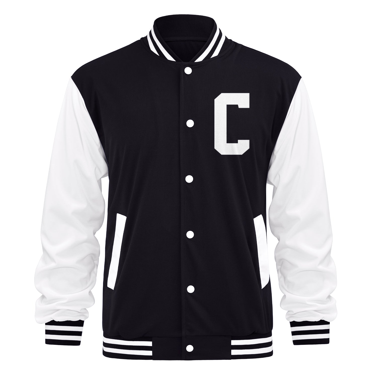 Custom Varsity Letterman Jacket — Add Monogram Initial / Name / Number