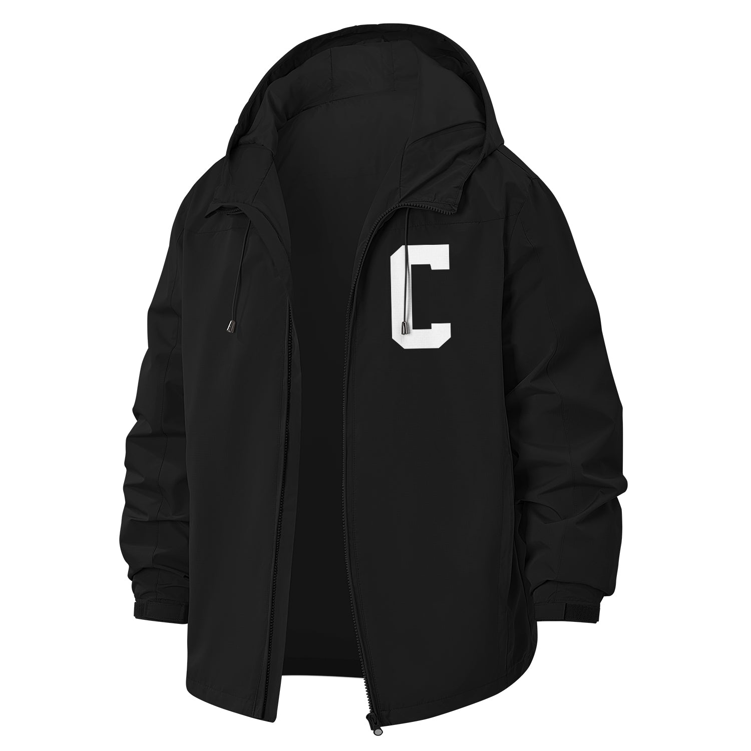 Custom Water-Resistant Windbreaker — Add Monogram Initial / Name / Number