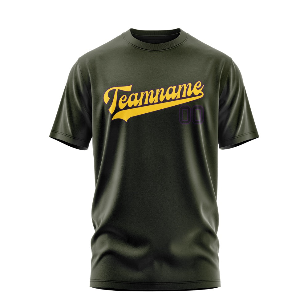 Custom Olive Gold T-Shirt
