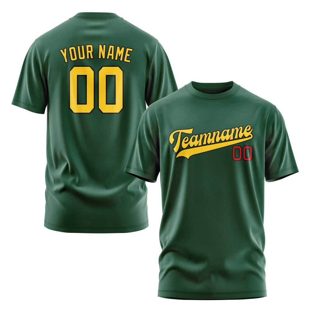 Custom Green Gold T-Shirt