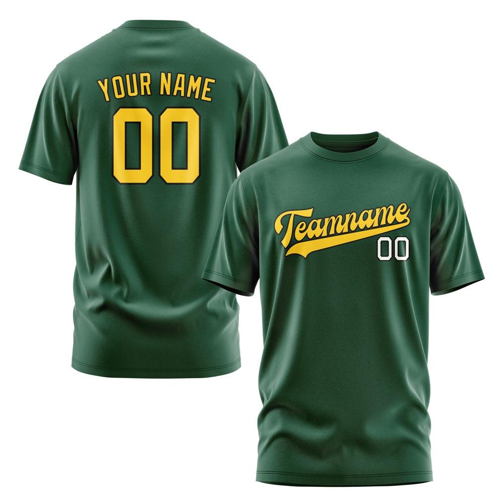 Custom Green Gold T-Shirt