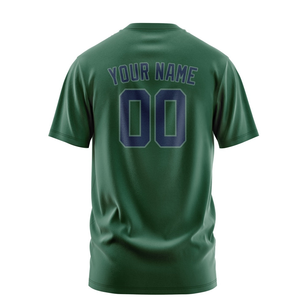 Custom Green Blue T-Shirt