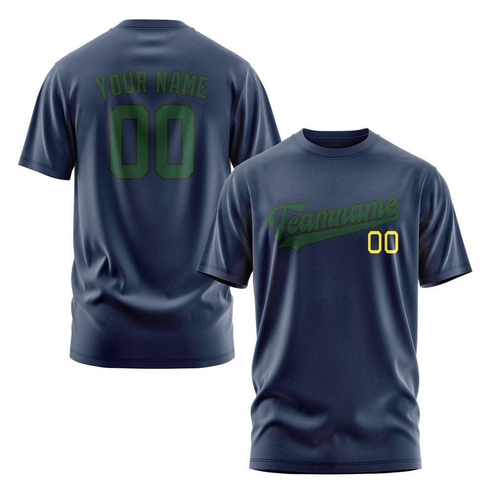 Custom Blue Green T-Shirt