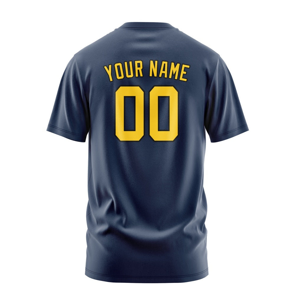 Custom Blue Gold T-Shirt