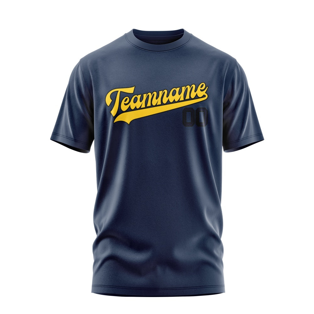 Custom Blue Gold T-Shirt