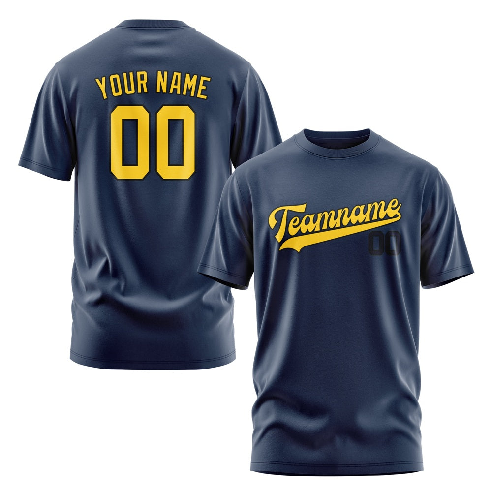 Custom Blue Gold T-Shirt