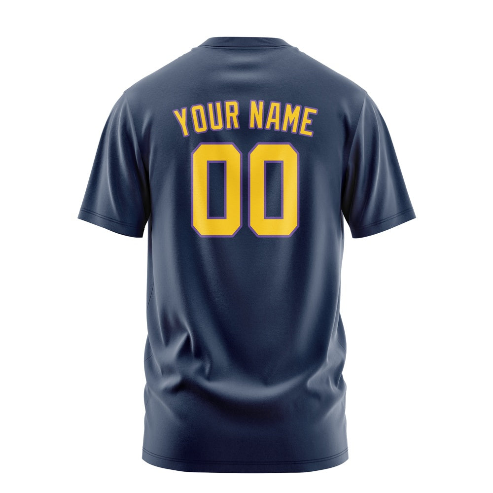 Custom Blue Gold T-Shirt