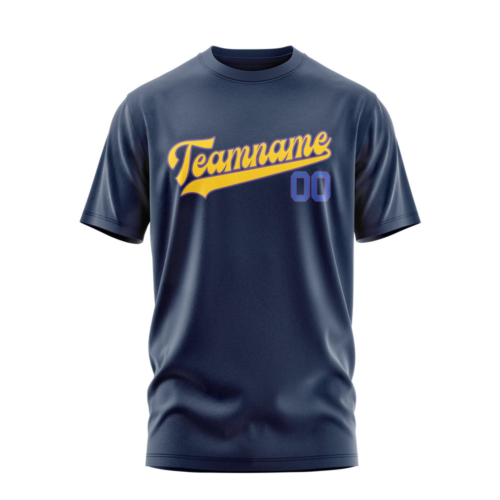 Custom Blue Gold T-Shirt