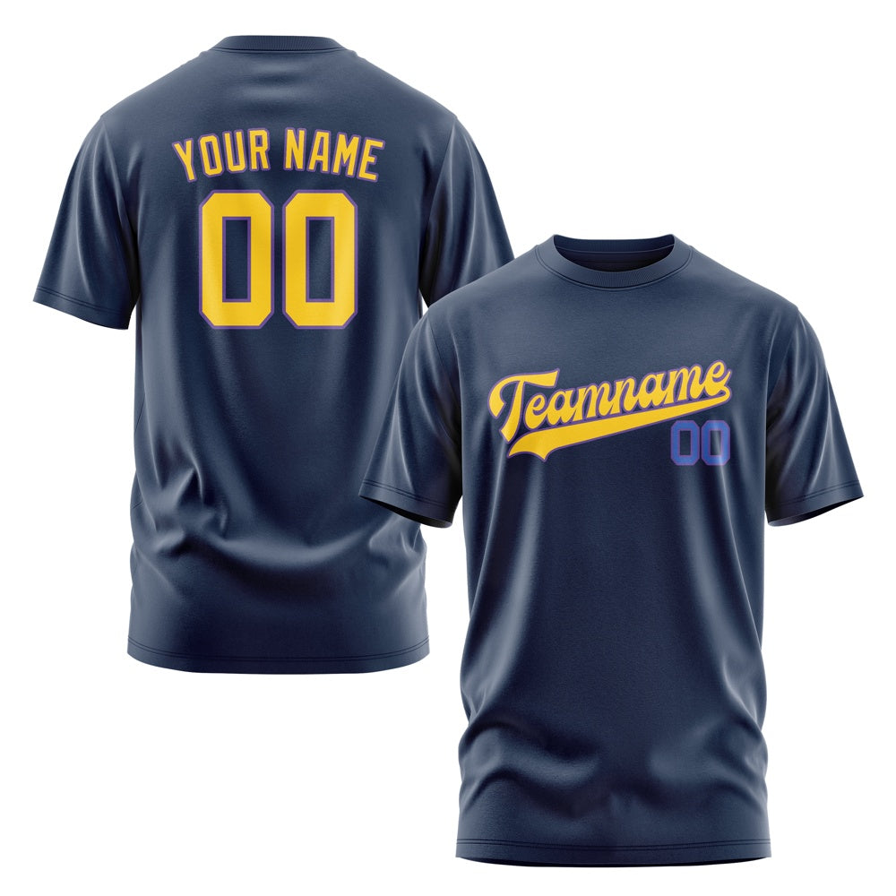 Custom Blue Gold T-Shirt