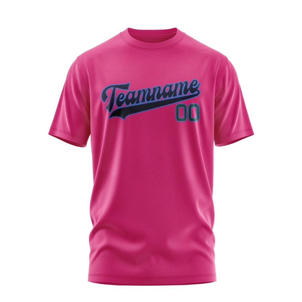 Custom Pink Navy T-Shirt