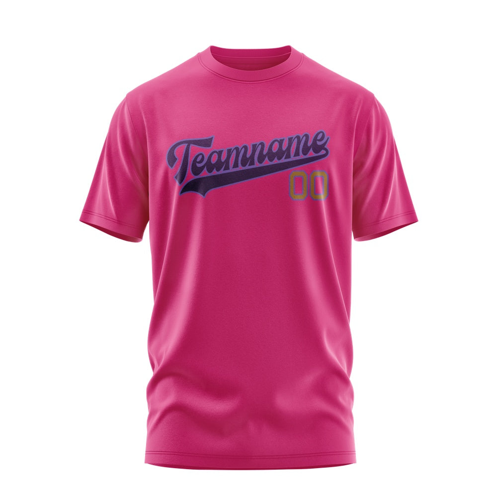 Custom Pink Purple T-Shirt
