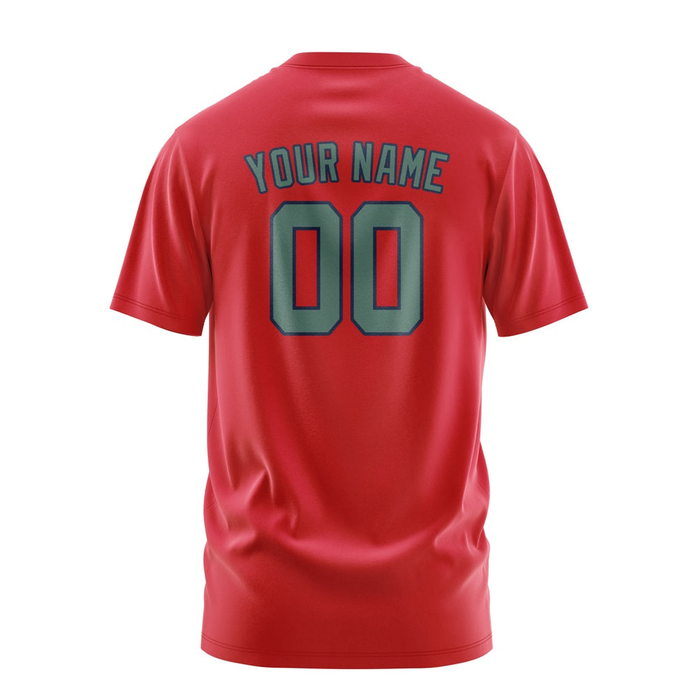 Custom Red Blue Green T-Shirt