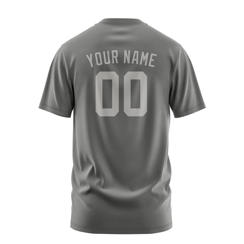 Custom Dark Grey Gray T-Shirt