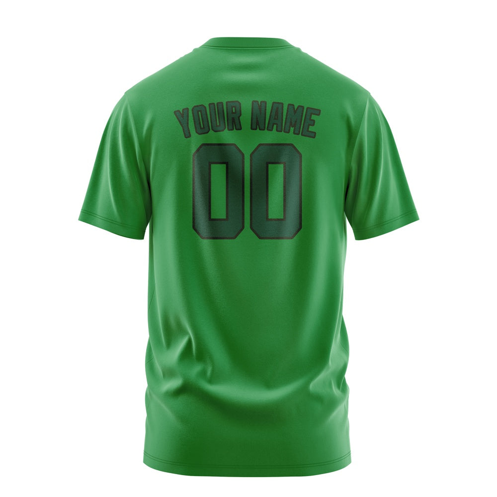 Custom Emerald Green Green T-Shirt