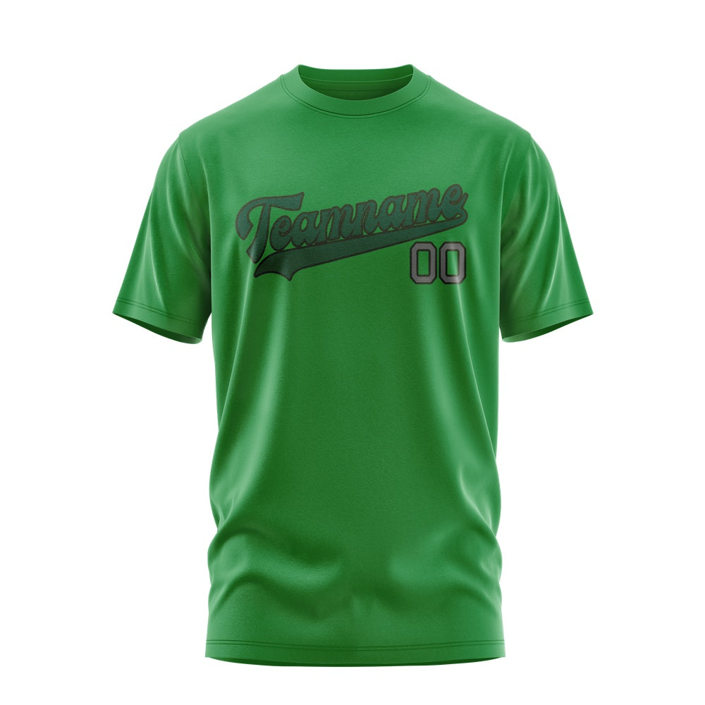 Custom Emerald Green Green T-Shirt