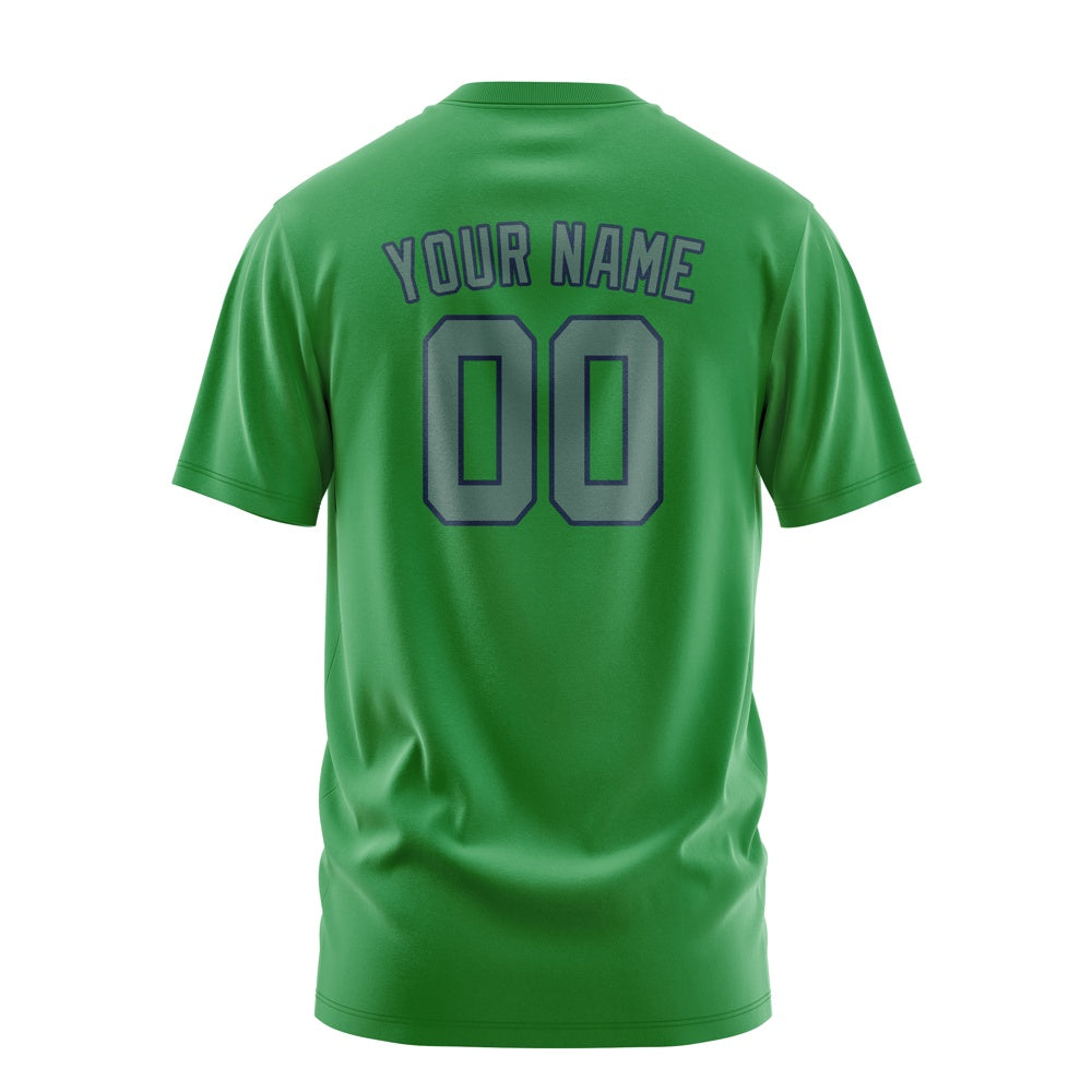 Custom Emerald Green Blue Green T-Shirt