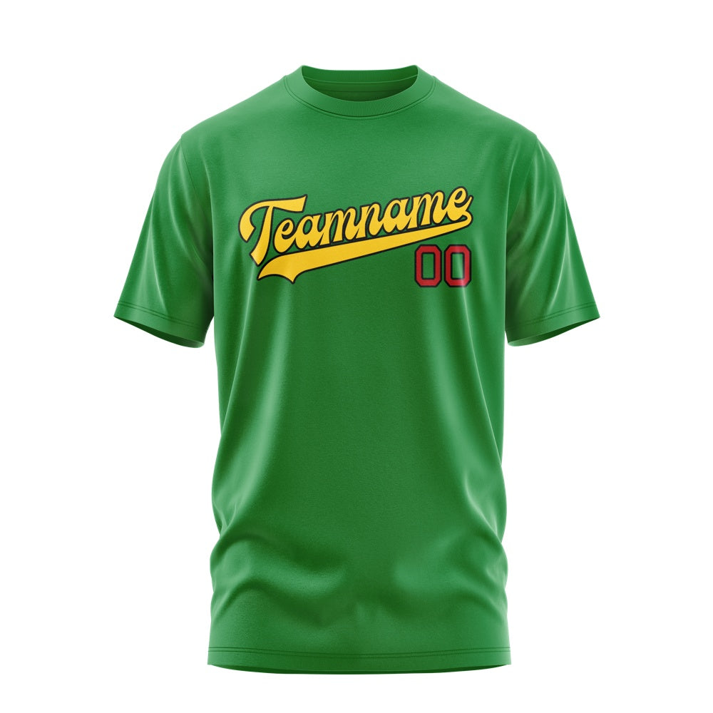 Custom Emerald Green Gold T-Shirt