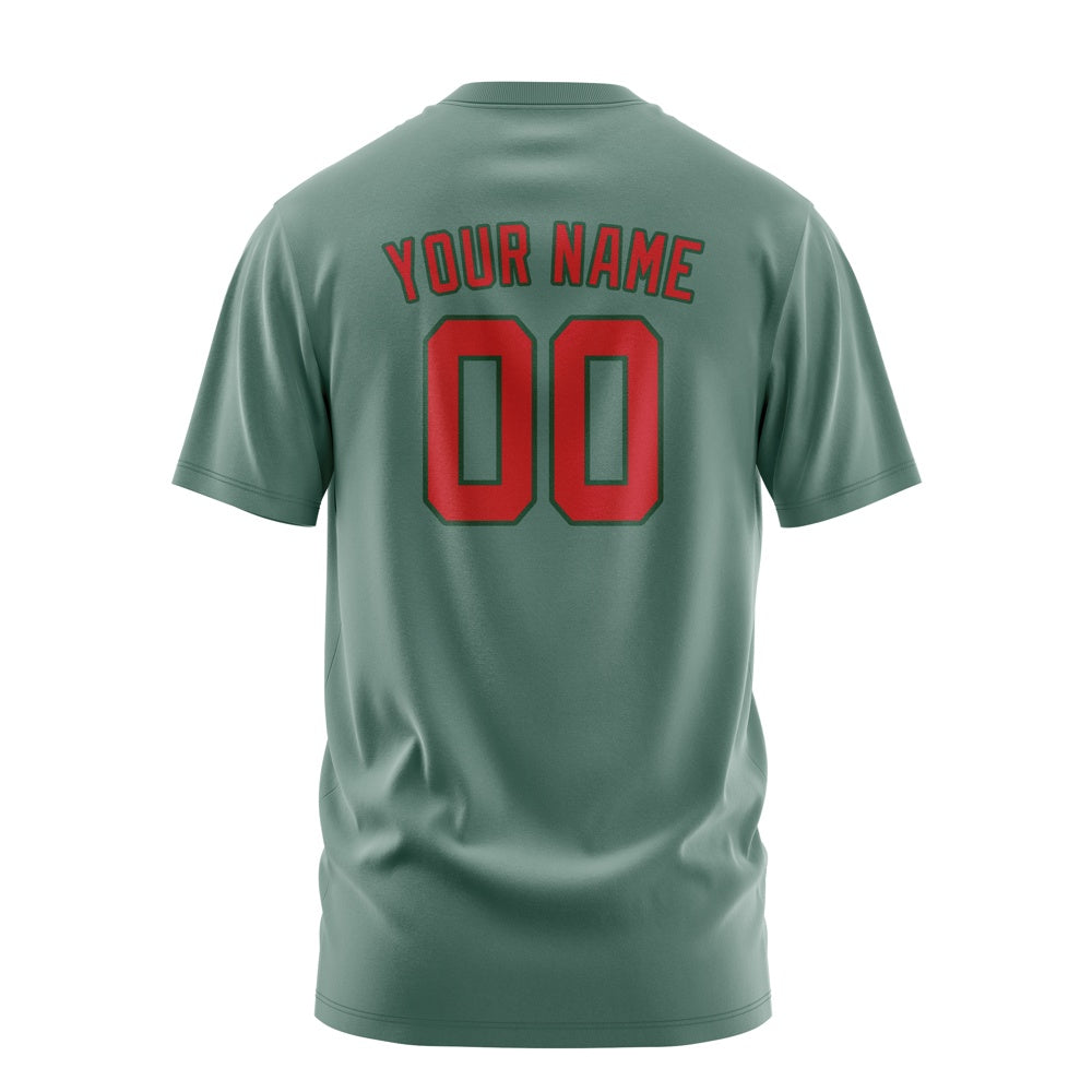Custom Blue Green Red T-Shirt