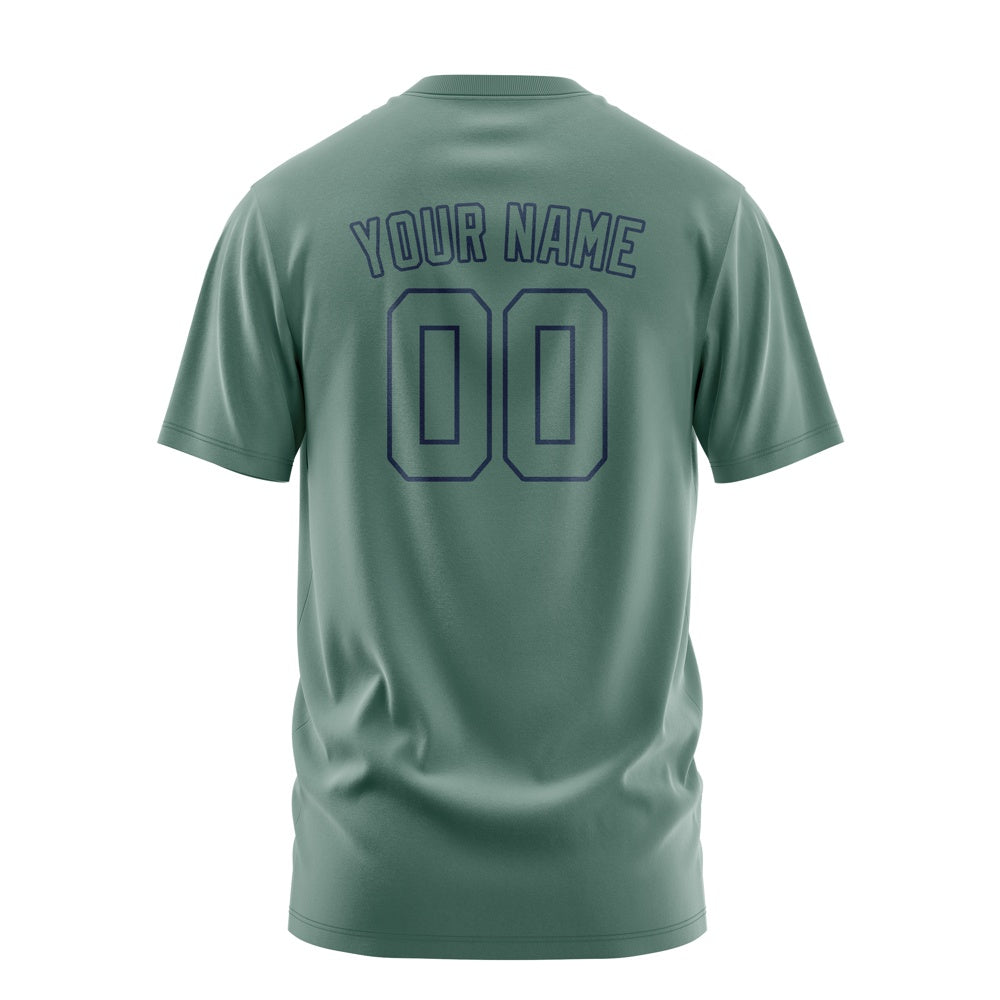 Custom Blue Green Blue Green T-Shirt