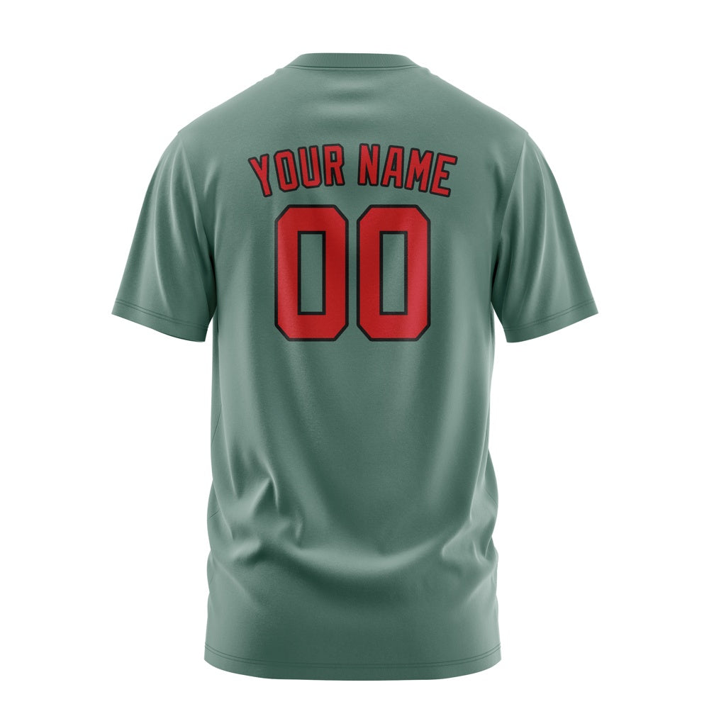 Custom Blue Green Red T-Shirt