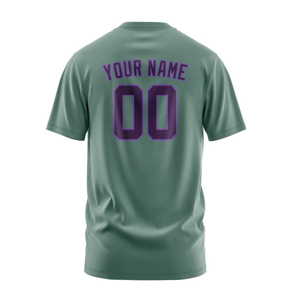 Custom Blue Green Purple T-Shirt