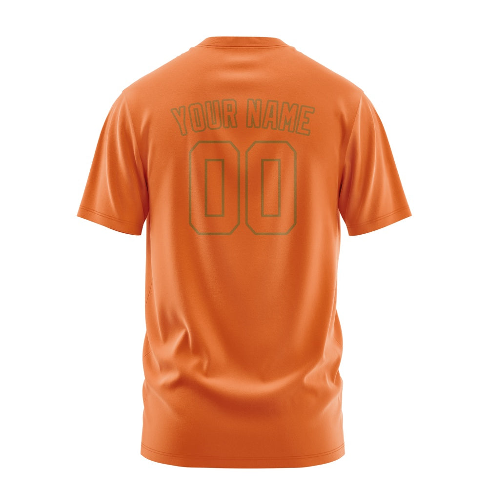 Custom Orange Orange T-Shirt