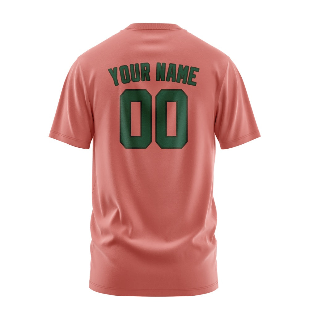Custom Copper Rose Green T-Shirt