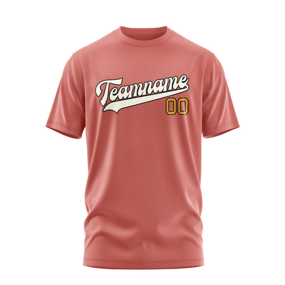 Custom Copper Rose Cream T-Shirt