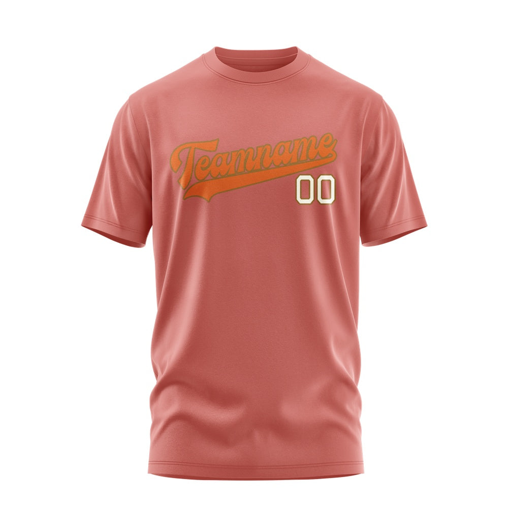 Custom Copper Rose Orange T-Shirt