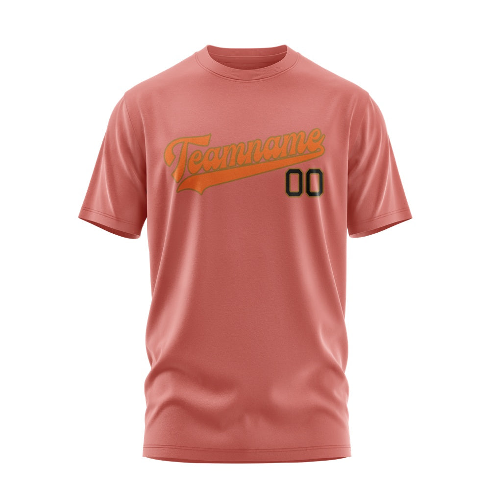 Custom Copper Rose Orange T-Shirt