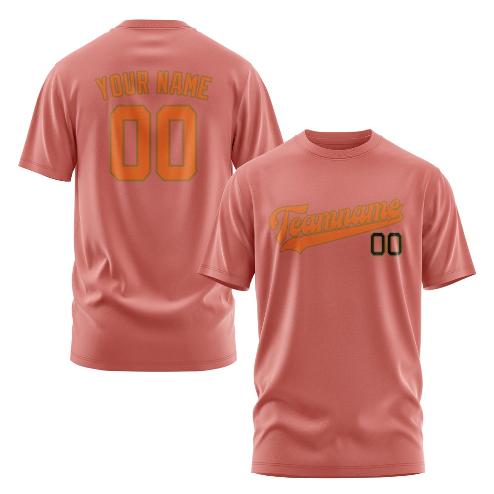 Custom Copper Rose Orange T-Shirt